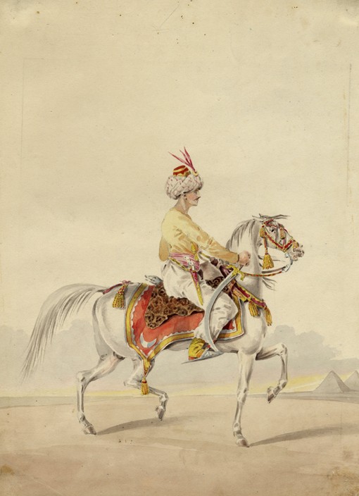 Mamluk on horseback de Unbekannter Künstler