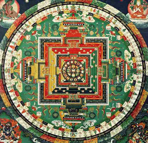Mandala de Unbekannter Künstler