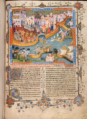 Marco Polo’s departure from Venice in 1271 (From Marco Polo’s Travels)