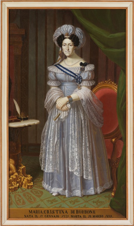 Maria Cristina of Naples and Sicily (1779-1849), Queen of Sardinia de Unbekannter Künstler