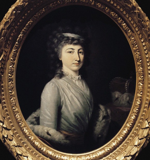 Archduchess Maria Leopoldine of Austria-Este (1776-1848) de Unbekannter Künstler