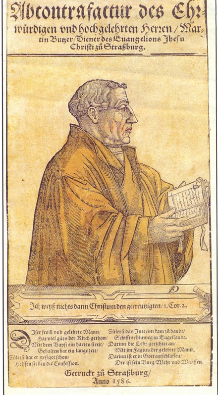 Martin Bucer (1491-1551) de Unbekannter Künstler