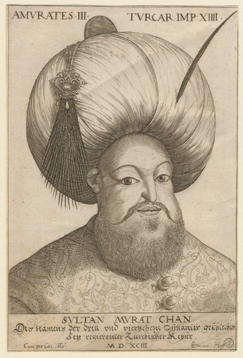Murad III (1546-1595), Sultan of the Ottoman Empire de Unbekannter Künstler