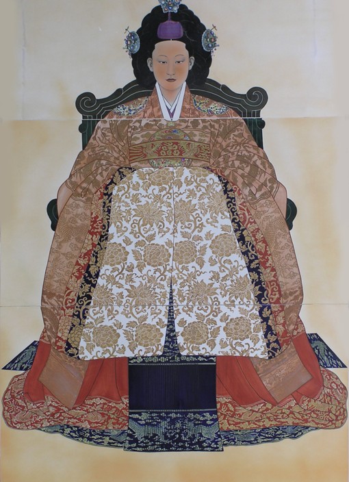 Myeongseong (1851-1895), Empress of Korea de Unbekannter Künstler