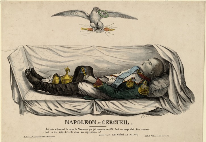Napoleon's coffin de Unbekannter Künstler