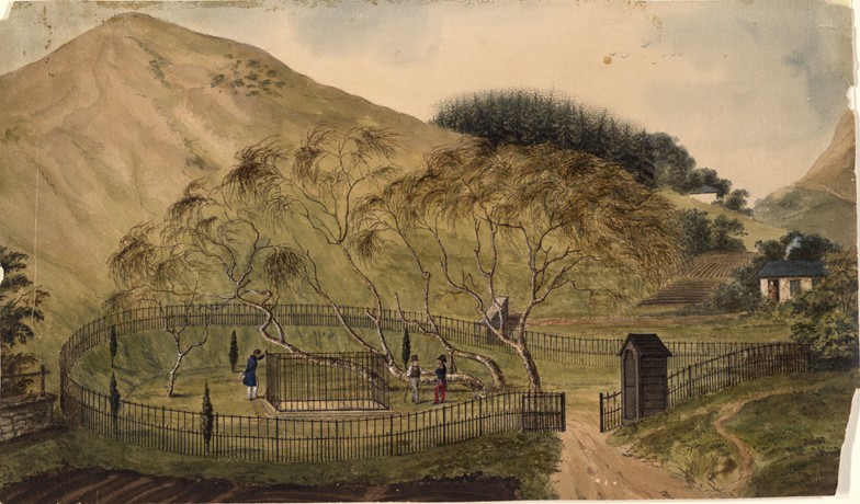 Napoleon's Burial Place on St. Helena de Unbekannter Künstler