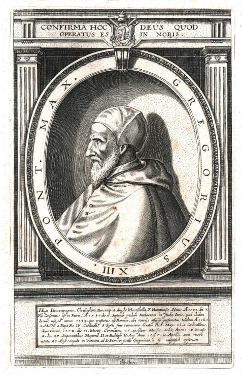Pope Gregory XIII de Unbekannter Künstler