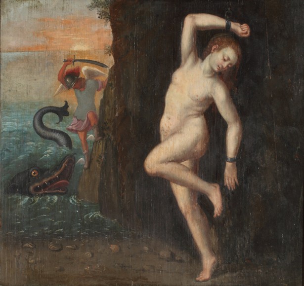 Perseus and Andromeda de Unbekannter Künstler
