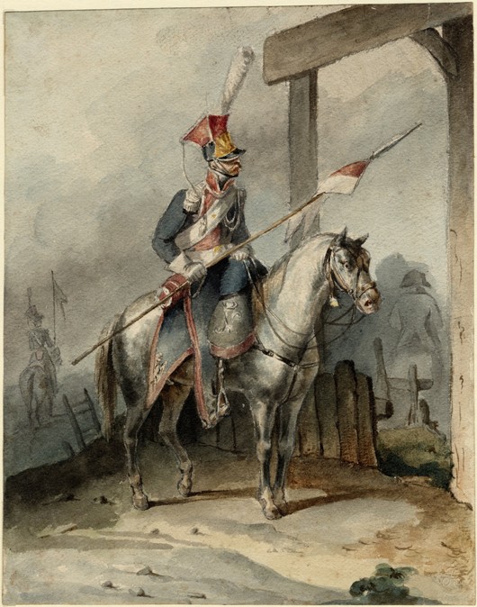 Polish chevauleger of the French Imperial Guard de Unbekannter Künstler