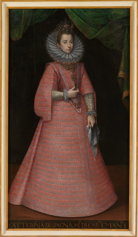 Portrait of the Infanta Catherine Michelle of Spain (1567-1597) de Unbekannter Künstler