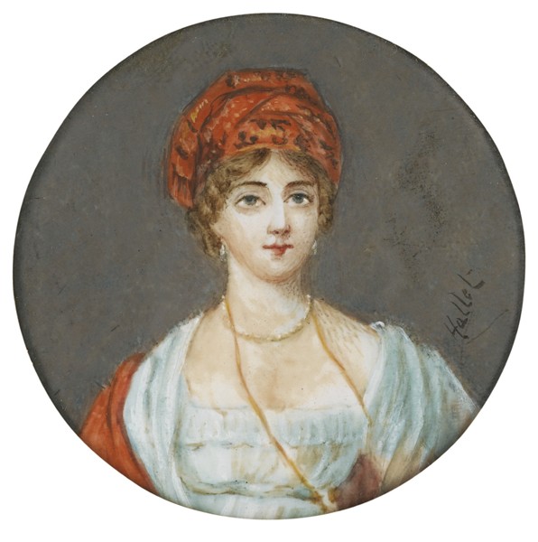 Portrait of the Italian singer Angelika Catalani (1780-1849) de Unbekannter Künstler