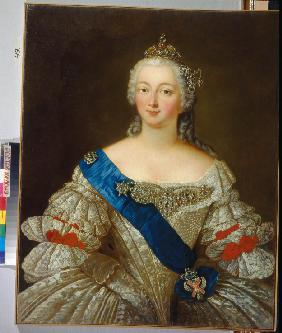 Portrait of Empress Elisabeth Petrovna (1709-1762)