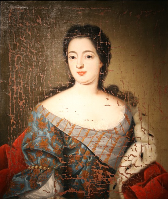Portrait of Empress Catherine I. (1684-1727) de Unbekannter Künstler