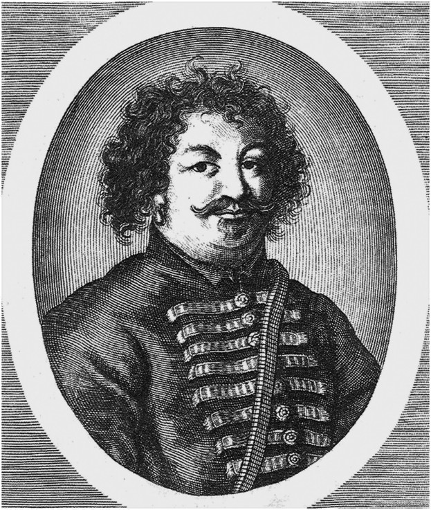 Portrait of the leader of a Cossacks insurrection Stepan (Stenka) Razin (1630-1671) de Unbekannter Künstler
