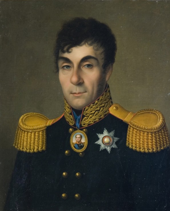 Portrait of the General, Count Alexey Arakcheyev (1769-1834) de Unbekannter Künstler