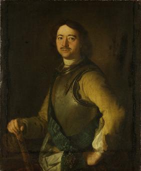 Portrait of Emperor Peter I the Great (1672-1725)