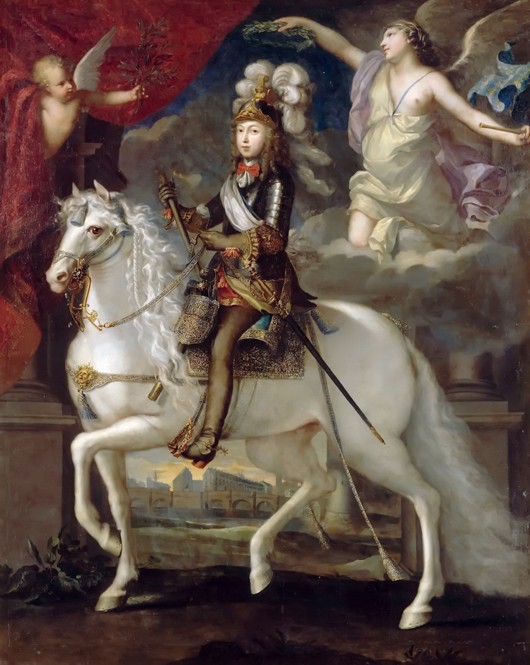 Portrait of the King Louis XIV (1638–1715) as a Child de Unbekannter Künstler