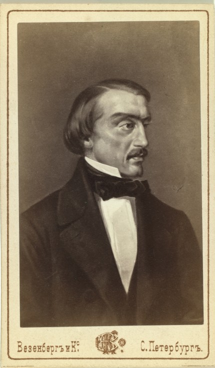 Portrait of the Literary critic and Philosopher Vissarion G. Belinsky (1811-1848) de Unbekannter Künstler