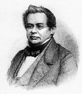 Portrait of the physicist Heinrich Friedrich Emil Lenz (1804-1865)