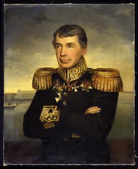 Portrait of the admiral and explorer Ivan Krusenstern (Adam Johann Ritter von Krusenstern) (1770-184