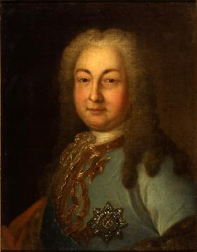 Portrait of Vice-Chancellor Count Heinrich Johann Friedrich (Andrei) Ostermann (1687-1747)
