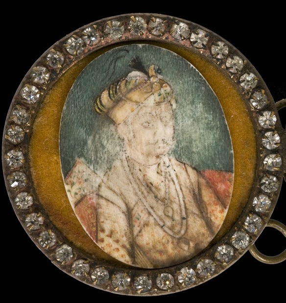 Portrait of Akbar the Great (1542-1605), Mughal Emperor de Unbekannter Künstler