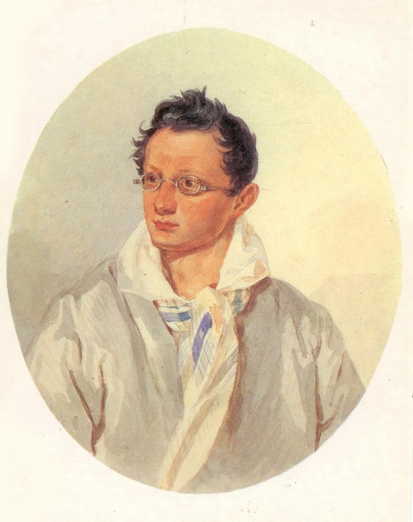 Portrait of Alexander Nikolayevich Raevsky (1795-1868) de Unbekannter Künstler