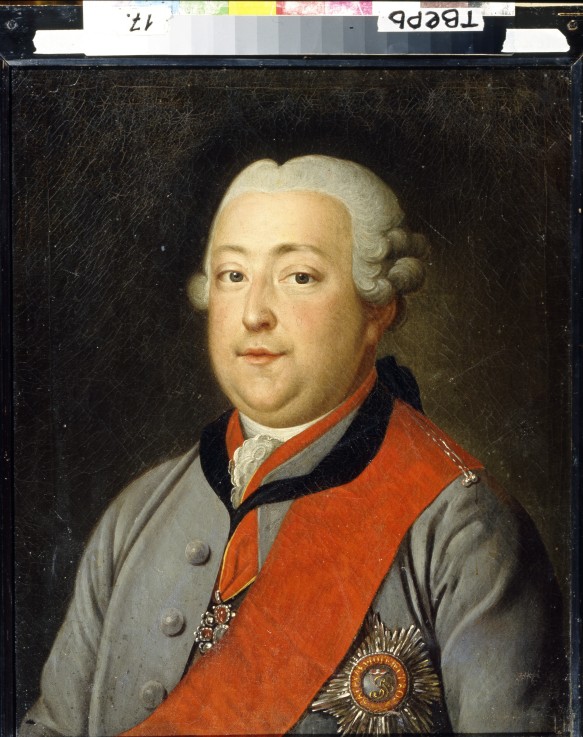 Portrait of the poet Yury Neledinsky-Meletsky (1751-1828) de Unbekannter Künstler