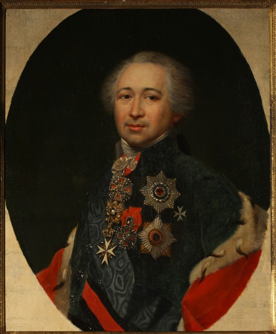 Portrait of Prince Alexander Kurakin (1752-1818) de Unbekannter Künstler