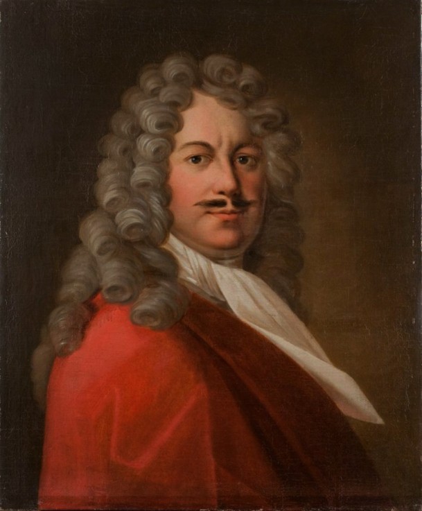 Portrait of Prince Andrey Yakovlevich Khilkov (1676-1718) de Unbekannter Künstler