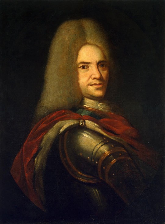 Portrait of Count Grigory Fyodorovich Dolgoruky (1656-1723) de Unbekannter Künstler
