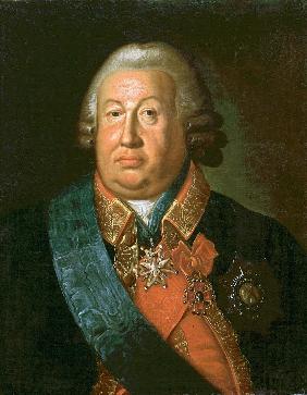 Portrait of Prince Mikhail Nikitich Volkonsky (1713-1788)
