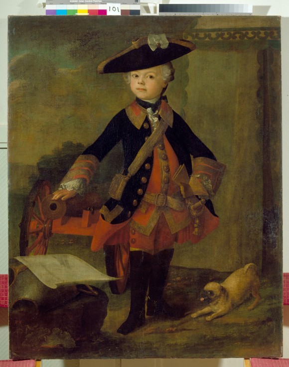 Portrait of Prince Nikolai Borisovich Yusupov (1750-1831) de Unbekannter Künstler