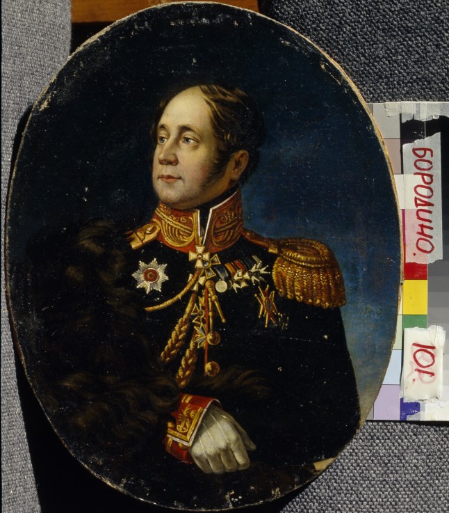 Portrait of General Nikolai Martemyanovich Sipyagin (1785-1828) de Unbekannter Künstler