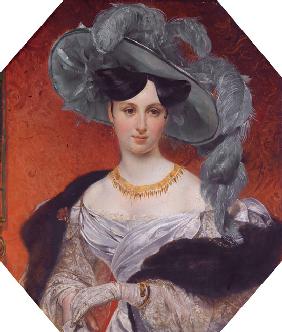 Portrait of Countess Stefania zu Sayn-Wittgenstein, née Radziwill (1809-1832)