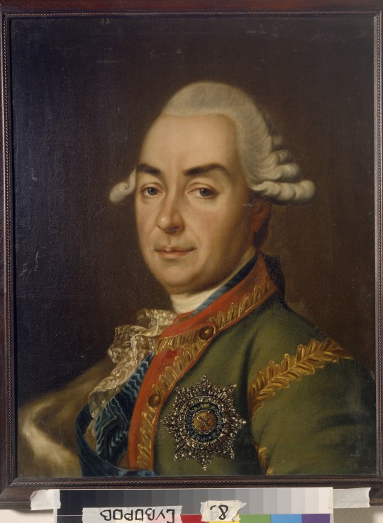 Portrait of Count Alexei Grigorievich Razumovsky (1709-1771) de Unbekannter Künstler