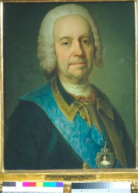 Portrait of Count Andrei Ivanovich Ushakov (1708-1739)