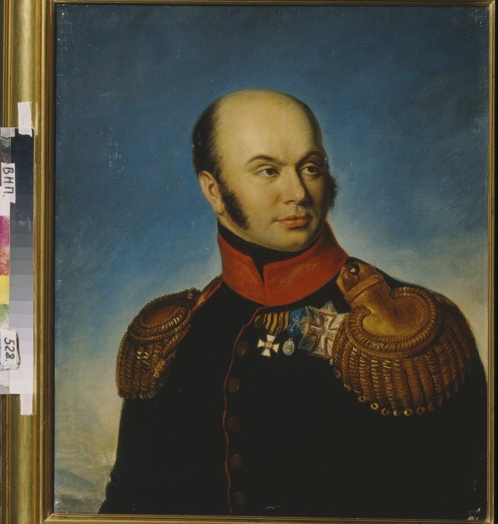 Portrait of Count Mikhail Fyodorovich Orlov (1788-1842) de Unbekannter Künstler