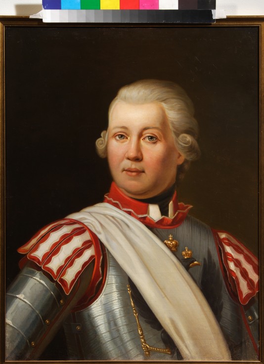 Portrait of Count Valentin Platonovich Ivanovich Musin-Pushkin (1735-1804) de Unbekannter Künstler