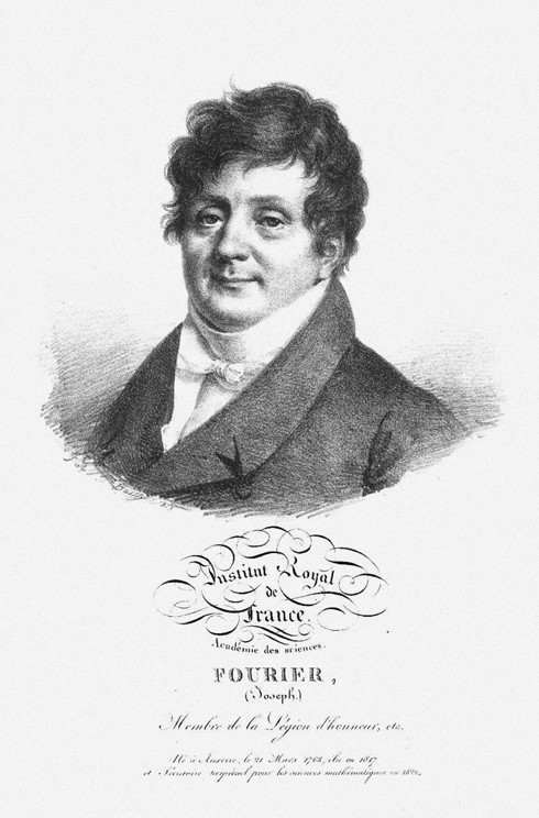Portrait of Jean Baptiste Joseph Fourier (1768-1830) de Unbekannter Künstler