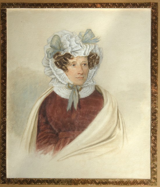 Portrait of Yelizaveta Markovna Poltoratskaya (1768-1838) de Unbekannter Künstler
