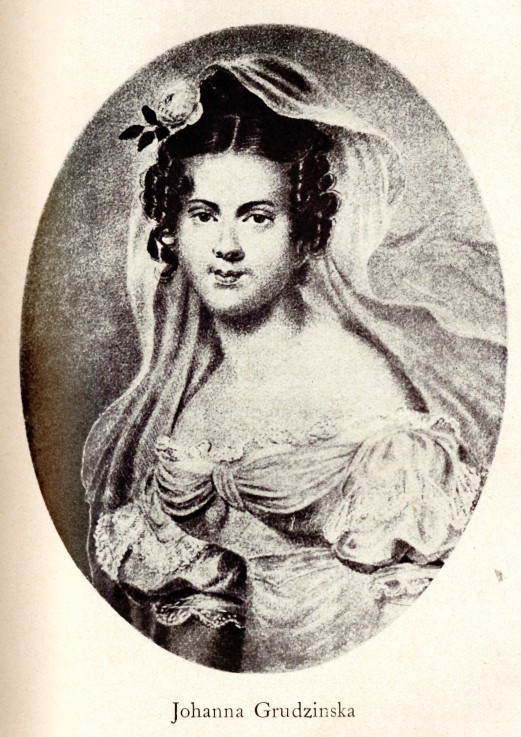 Portrait of Joanna Grudzinska de Unbekannter Künstler