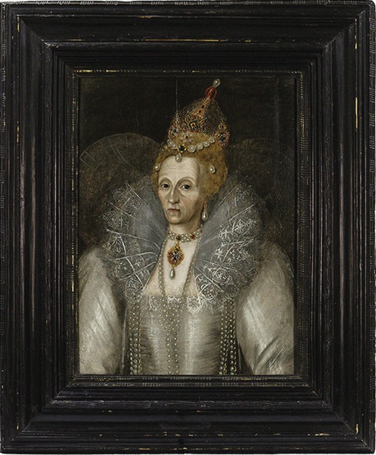 Portrait of Elizabeth I of England (1533-1603) de Unbekannter Künstler