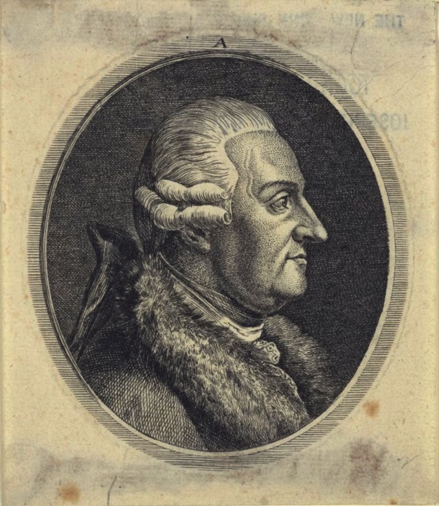 Portrait of the composer Antonio Salieri (1750-1825) de Unbekannter Künstler