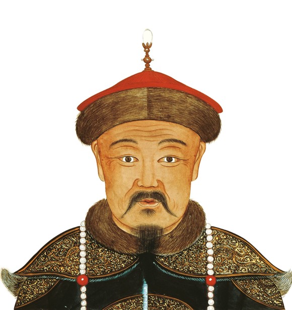 Portrait of Kublai Khan (1215-1294) de Unbekannter Künstler