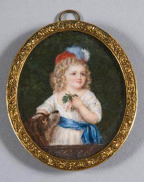 Portrait of Louis-Charles, Prince Royal of France (1785-1795)