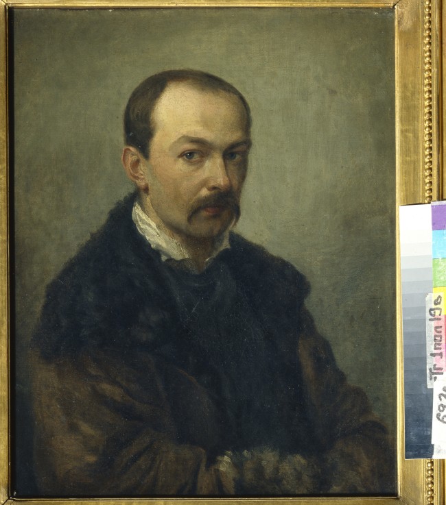 Portrait of the painter Pavel Andreyevich Fedotov (1815-1852) de Unbekannter Künstler