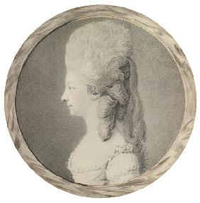 Portrait of Marie Louise of Savoy (1749-1792), Princess of Lamballe