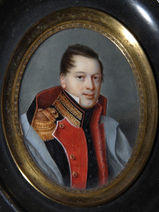 Portrait of Mikhail Naryshkin (1798-1863) de Unbekannter Künstler