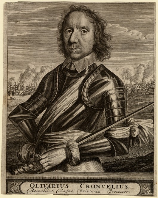 Portrait of Oliver Cromwell de Unbekannter Künstler